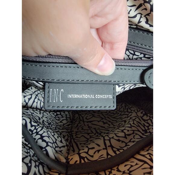 Inc International Concepts Remmey Large Satchel Missing Strap - Picture 7 of 15